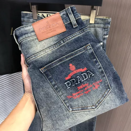Wholesale Prada Jeans For Men #1386870 $80.00 USD, Wholesale Quality Replica Prada Jeans