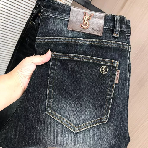 Wholesale Yves Saint Laurent YSL Jeans For Men #1386884 $80.00 USD, Wholesale Quality Replica Yves Saint Laurent YSL Jeans