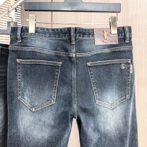 Replica Yves Saint Laurent YSL Jeans For Men #1386884 $80.00 USD for Wholesale