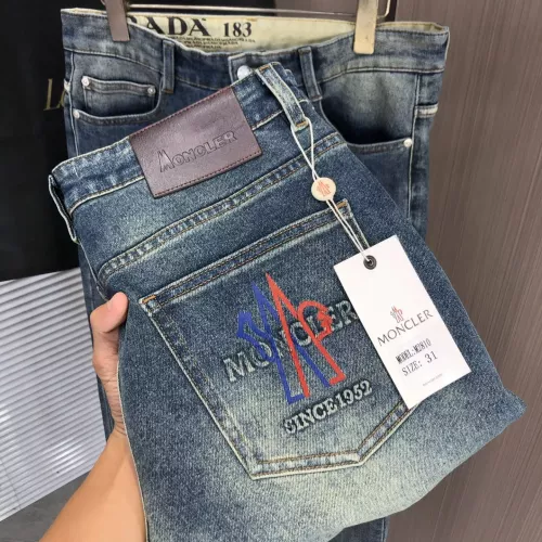 Wholesale Moncler Jeans For Men #1386909 $80.00 USD, Wholesale Quality Replica Moncler Jeans