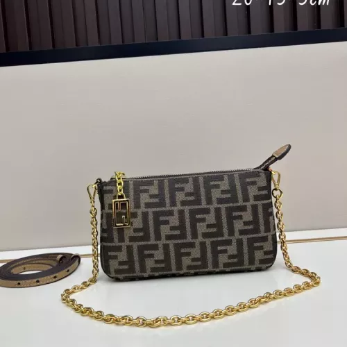 Wholesale Fendi AAA Quality Shoulder Bags For Women #1386917 $76.00 USD, Wholesale Quality Replica Fendi AAA Quality Shoulder Bags