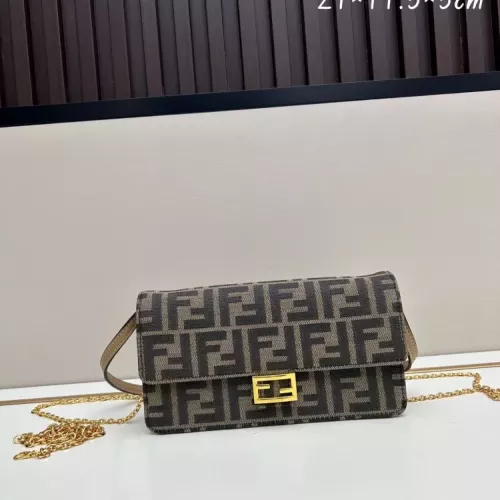Wholesale Fendi AAA Quality Shoulder Bags For Women #1386918 $88.00 USD, Wholesale Quality Replica Fendi AAA Quality Shoulder Bags