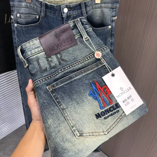 Wholesale Moncler Jeans For Men #1386919 $80.00 USD, Wholesale Quality Replica Moncler Jeans