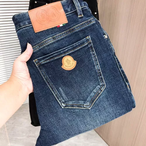 Wholesale Moncler Jeans For Men #1386923 $80.00 USD, Wholesale Quality Replica Moncler Jeans