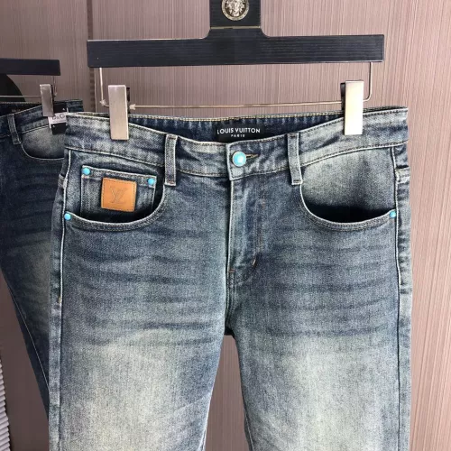 Replica Louis Vuitton LV Jeans For Men #1386930 $80.00 USD for Wholesale