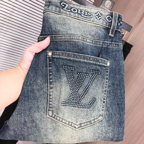 Wholesale Louis Vuitton LV Jeans For Men #1386938 $80.00 USD, Wholesale Quality Replica Louis Vuitton LV Jeans