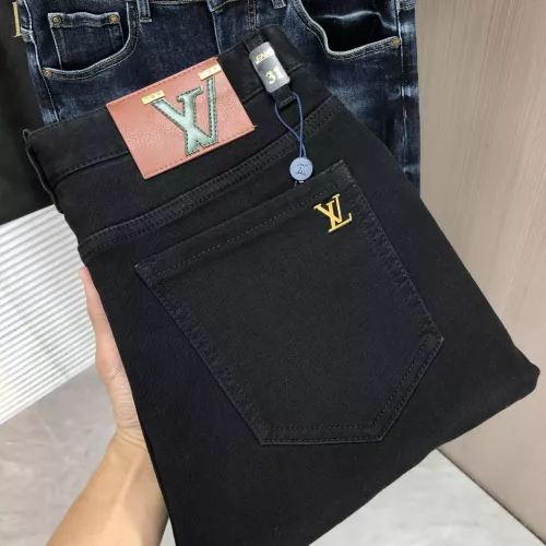 Wholesale Louis Vuitton LV Jeans For Men #1386940 $80.00 USD, Wholesale Quality Replica Louis Vuitton LV Jeans