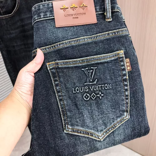 Wholesale Louis Vuitton LV Jeans For Men #1386946 $80.00 USD, Wholesale Quality Replica Louis Vuitton LV Jeans