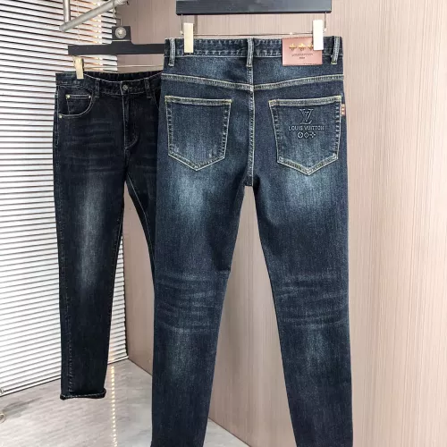 Replica Louis Vuitton LV Jeans For Men #1386946 $80.00 USD for Wholesale