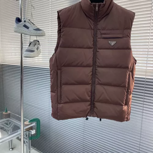 Wholesale Prada Down Feather Coat Sleeveless For Men #1386947 $155.00 USD, Wholesale Quality Replica Prada Down Feather Coat