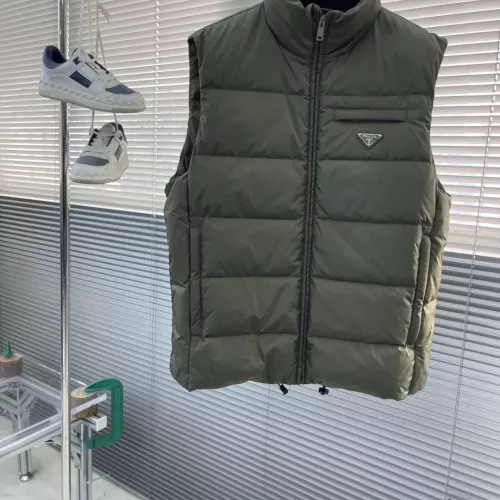 Wholesale Prada Down Feather Coat Sleeveless For Men #1386948 $155.00 USD, Wholesale Quality Replica Prada Down Feather Coat