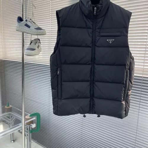 Wholesale Prada Down Feather Coat Sleeveless For Men #1386950 $155.00 USD, Wholesale Quality Replica Prada Down Feather Coat
