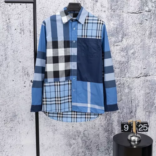 Wholesale Burberry Shirts Long Sleeved For Men #1387024 $52.00 USD, Wholesale Quality Replica Burberry Shirts