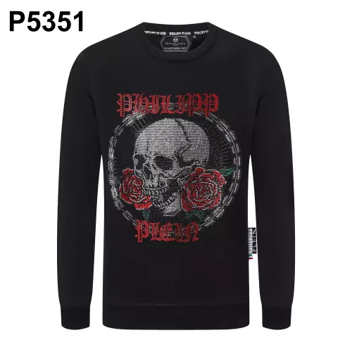 Wholesale Philipp Plein PP Hoodies Long Sleeved For Men #1387029 $42.00 USD, Wholesale Quality Replica Philipp Plein PP Hoodies