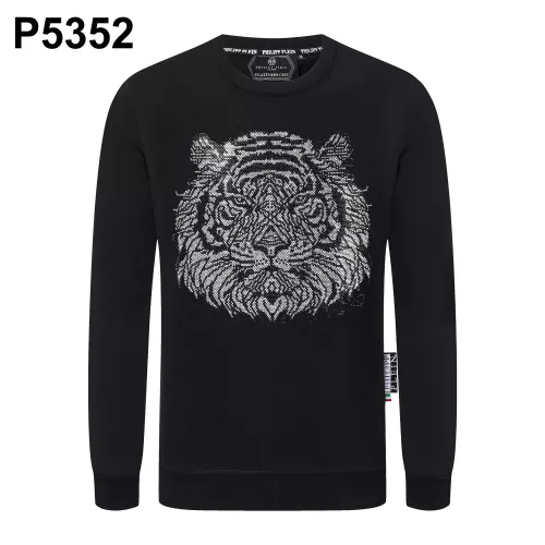 Wholesale Philipp Plein PP Hoodies Long Sleeved For Men #1387030 $42.00 USD, Wholesale Quality Replica Philipp Plein PP Hoodies
