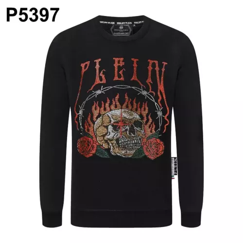 Wholesale Philipp Plein PP Hoodies Long Sleeved For Men #1387037 $42.00 USD, Wholesale Quality Replica Philipp Plein PP Hoodies