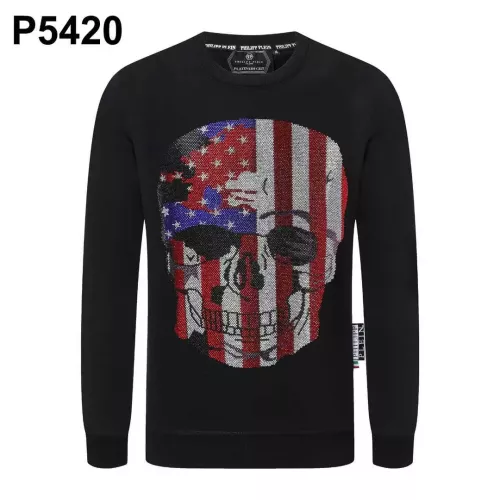 Wholesale Philipp Plein PP Hoodies Long Sleeved For Men #1387042 $42.00 USD, Wholesale Quality Replica Philipp Plein PP Hoodies
