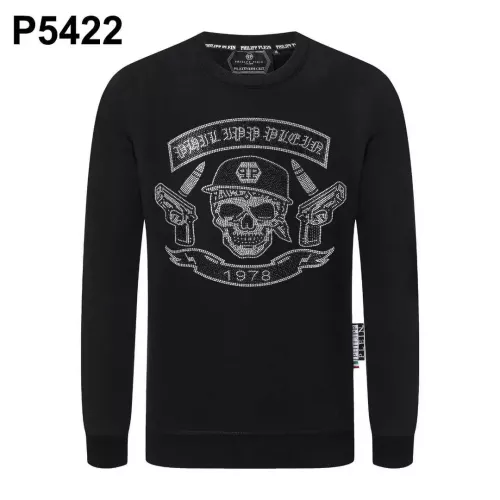 Wholesale Philipp Plein PP Hoodies Long Sleeved For Men #1387044 $42.00 USD, Wholesale Quality Replica Philipp Plein PP Hoodies