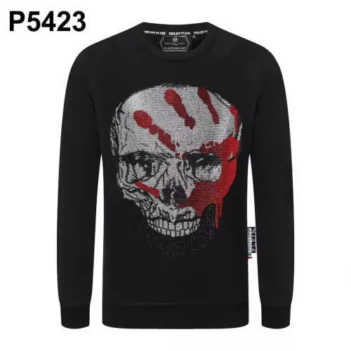 Wholesale Philipp Plein PP Hoodies Long Sleeved For Men #1387045 $42.00 USD, Wholesale Quality Replica Philipp Plein PP Hoodies