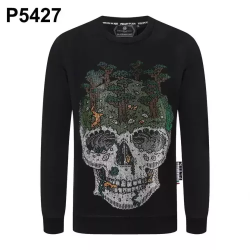 Wholesale Philipp Plein PP Hoodies Long Sleeved For Men #1387048 $42.00 USD, Wholesale Quality Replica Philipp Plein PP Hoodies