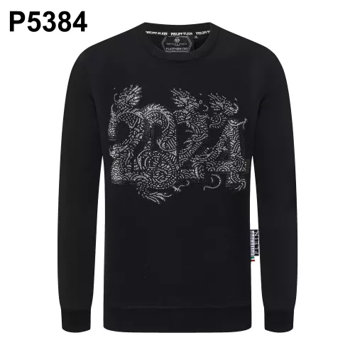 Wholesale Philipp Plein PP Hoodies Long Sleeved For Men #1387053 $42.00 USD, Wholesale Quality Replica Philipp Plein PP Hoodies