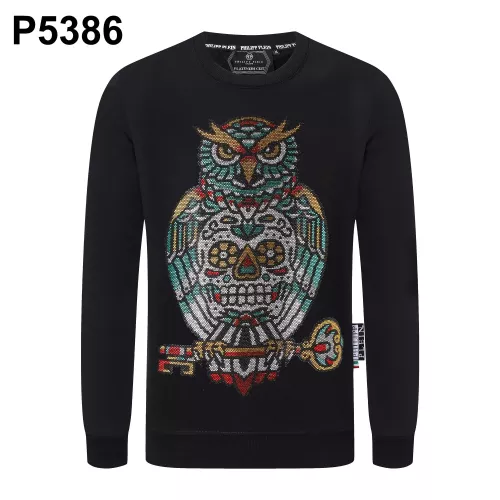 Wholesale Philipp Plein PP Hoodies Long Sleeved For Men #1387055 $42.00 USD, Wholesale Quality Replica Philipp Plein PP Hoodies