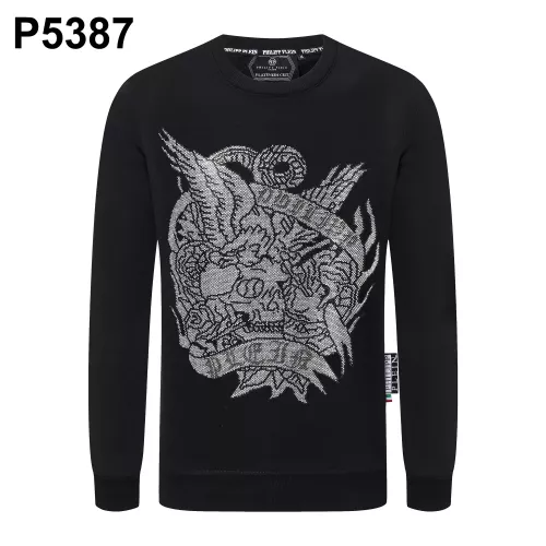 Wholesale Philipp Plein PP Hoodies Long Sleeved For Men #1387056 $42.00 USD, Wholesale Quality Replica Philipp Plein PP Hoodies