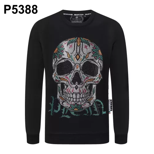 Wholesale Philipp Plein PP Hoodies Long Sleeved For Men #1387057 $42.00 USD, Wholesale Quality Replica Philipp Plein PP Hoodies