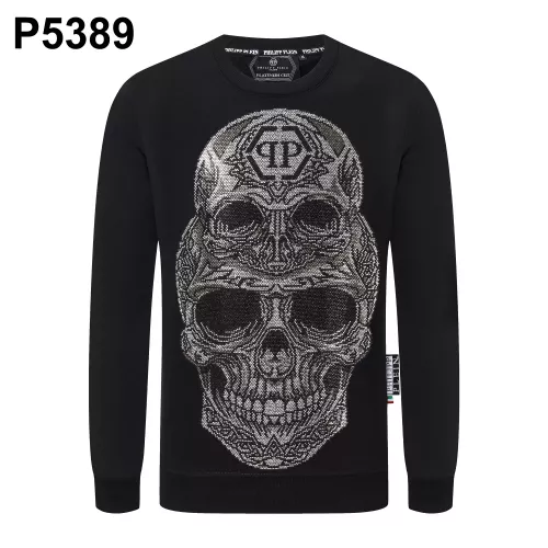 Wholesale Philipp Plein PP Hoodies Long Sleeved For Men #1387058 $42.00 USD, Wholesale Quality Replica Philipp Plein PP Hoodies
