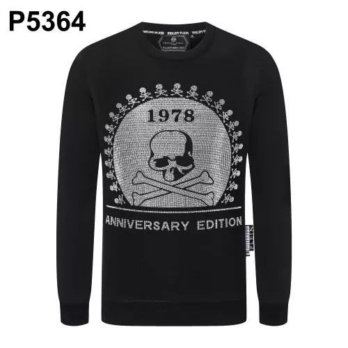 Wholesale Philipp Plein PP Hoodies Long Sleeved For Men #1387060 $42.00 USD, Wholesale Quality Replica Philipp Plein PP Hoodies