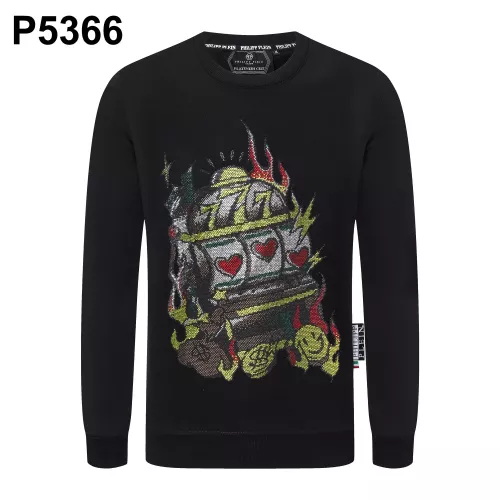 Wholesale Philipp Plein PP Hoodies Long Sleeved For Men #1387062 $42.00 USD, Wholesale Quality Replica Philipp Plein PP Hoodies