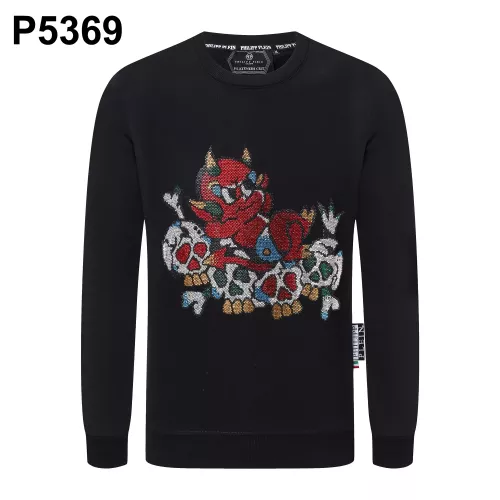 Wholesale Philipp Plein PP Hoodies Long Sleeved For Men #1387065 $42.00 USD, Wholesale Quality Replica Philipp Plein PP Hoodies