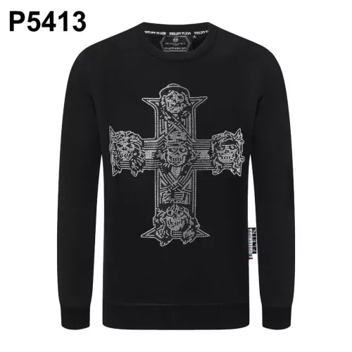 Wholesale Philipp Plein PP Hoodies Long Sleeved For Men #1387080 $42.00 USD, Wholesale Quality Replica Philipp Plein PP Hoodies