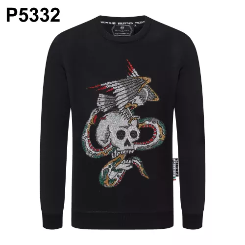 Wholesale Philipp Plein PP Hoodies Long Sleeved For Men #1387087 $42.00 USD, Wholesale Quality Replica Philipp Plein PP Hoodies