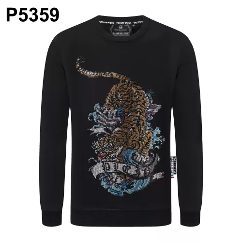 Wholesale Philipp Plein PP Hoodies Long Sleeved For Men #1387097 $42.00 USD, Wholesale Quality Replica Philipp Plein PP Hoodies