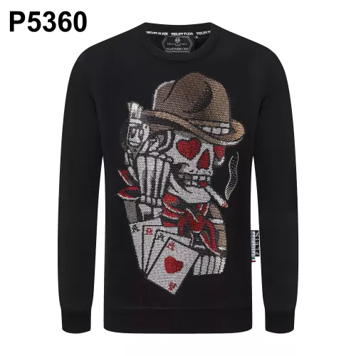 Wholesale Philipp Plein PP Hoodies Long Sleeved For Men #1387098 $42.00 USD, Wholesale Quality Replica Philipp Plein PP Hoodies