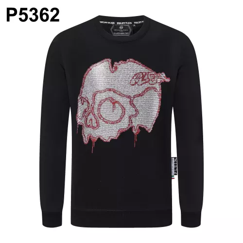 Wholesale Philipp Plein PP Hoodies Long Sleeved For Men #1387100 $42.00 USD, Wholesale Quality Replica Philipp Plein PP Hoodies