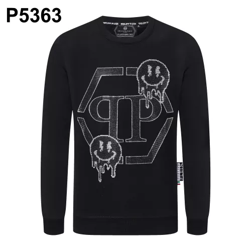 Wholesale Philipp Plein PP Hoodies Long Sleeved For Men #1387101 $42.00 USD, Wholesale Quality Replica Philipp Plein PP Hoodies