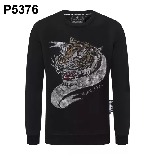 Wholesale Philipp Plein PP Hoodies Long Sleeved For Men #1387105 $42.00 USD, Wholesale Quality Replica Philipp Plein PP Hoodies