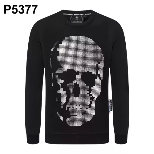 Wholesale Philipp Plein PP Hoodies Long Sleeved For Men #1387106 $42.00 USD, Wholesale Quality Replica Philipp Plein PP Hoodies