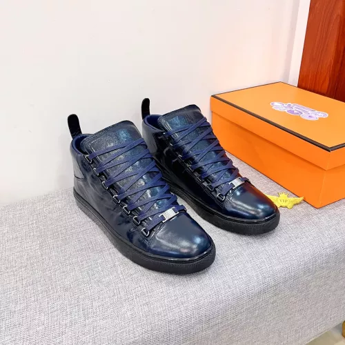 Replica Balenciaga High Tops Shoes For Men #1387160 $80.00 USD for Wholesale
