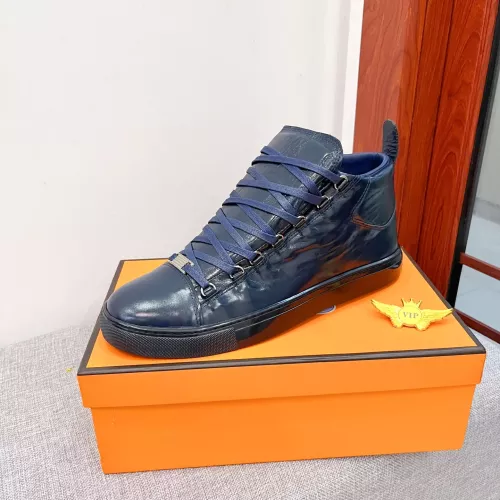 Replica Balenciaga High Tops Shoes For Men #1387160 $80.00 USD for Wholesale