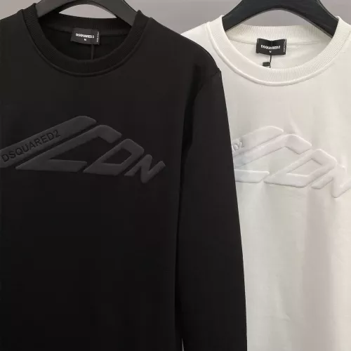 Replica Dsquared Hoodies Long Sleeved For Men #1387184 $42.00 USD for Wholesale