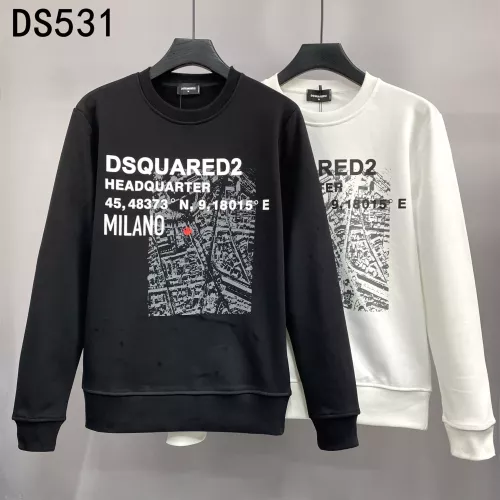 Replica Dsquared Hoodies Long Sleeved For Men #1387186 $42.00 USD for Wholesale