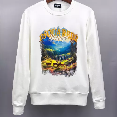 Wholesale Dsquared Hoodies Long Sleeved For Men #1387236 $42.00 USD, Wholesale Quality Replica Dsquared Hoodies