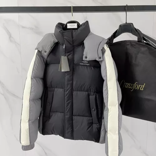 Wholesale Balenciaga Down Feather Coat Long Sleeved For Men #1387241 $261.16 USD, Wholesale Quality Replica Balenciaga Down Feather Coat