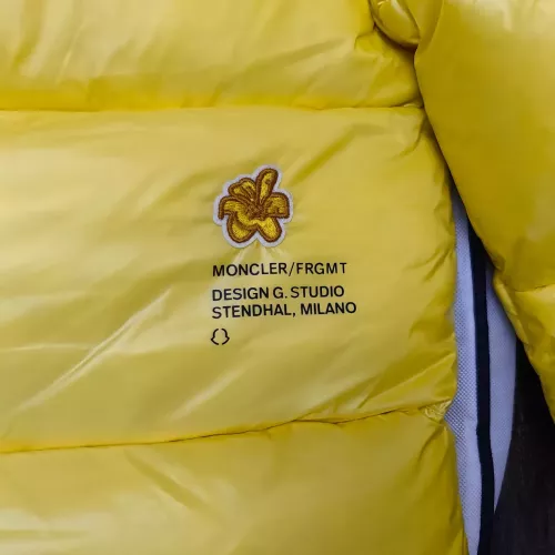 Replica Moncler Down Feather Coat Long Sleeved For Men #1387249 $160.00 USD for Wholesale