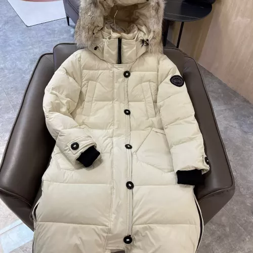 Replica Canada Goose Down Feather Coat Long Sleeved For Women #1387254 $257.85 USD for Wholesale