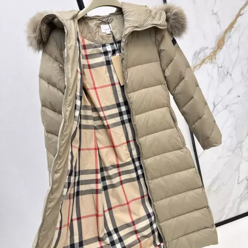 Replica Burberry Down Feather Coat Long Sleeved For Women #1387257 $261.16 USD for Wholesale