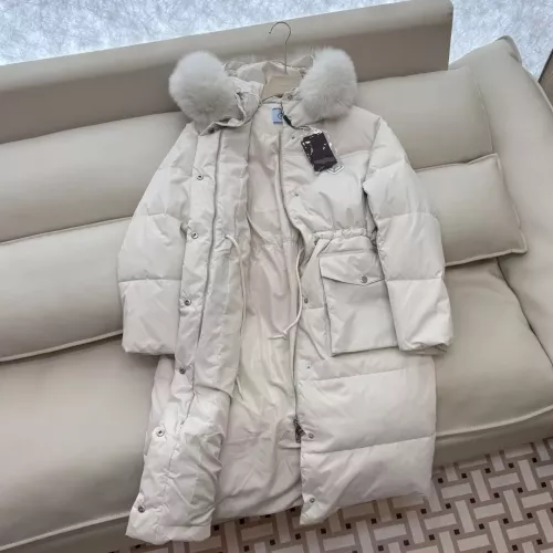 Replica Prada Down Feather Coat Long Sleeved For Women #1387262 $323.97 USD for Wholesale